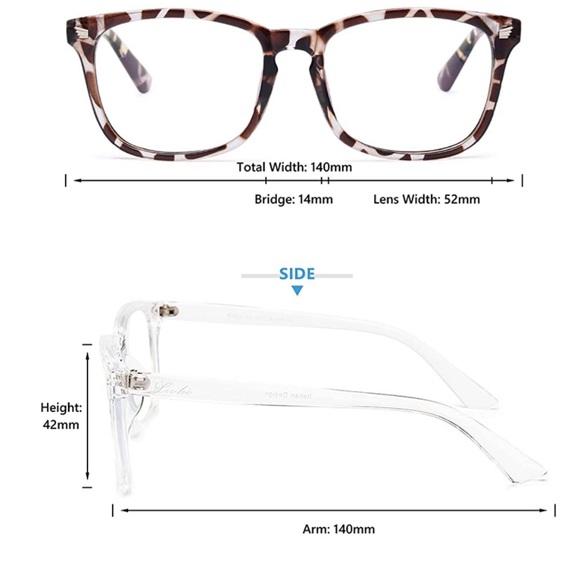 Blue light blocking glasses set of 2 - Picture 3 of 6